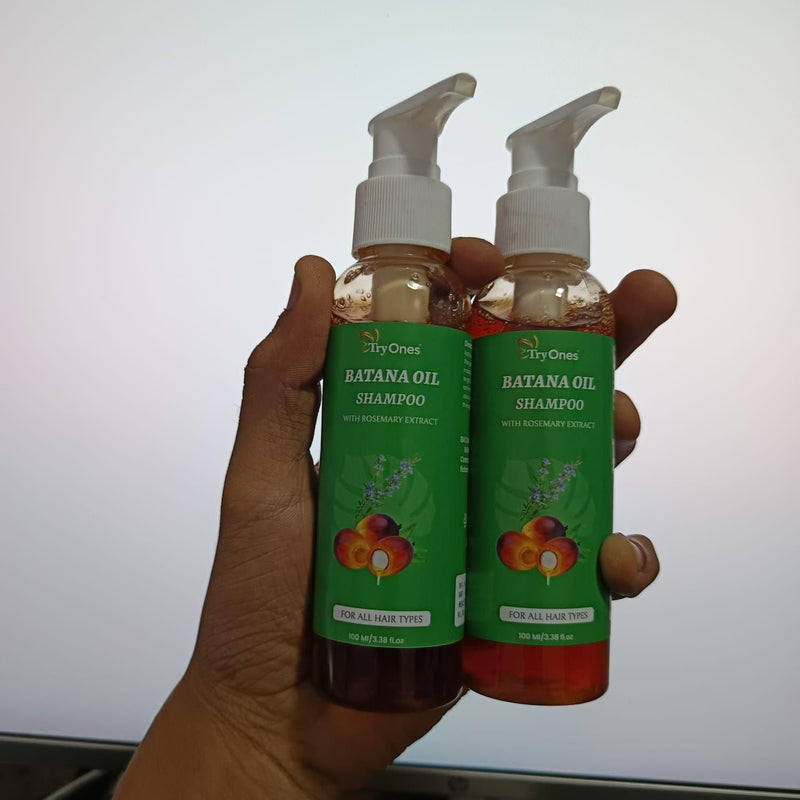 Batana Oil Shampoo for Hair Growth with Rosemary Extract 🌱✨ (100% Pure & Natural) - Buy 1 Get 1 Free🔥🔥